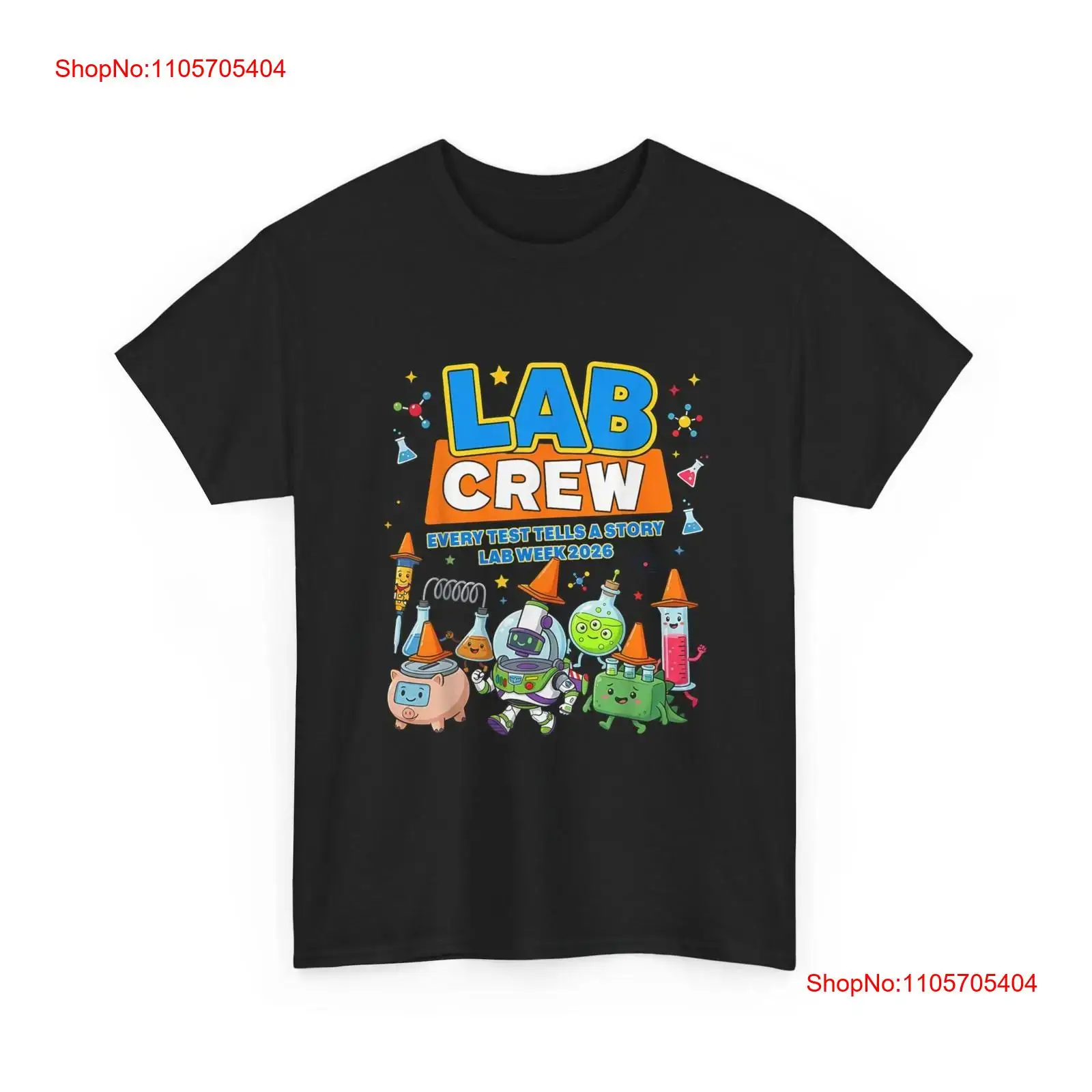Medical Lab Week 2026 - ラボクルー Tシャツ ウィーク 2026 医療検査技術者 長袖または半袖