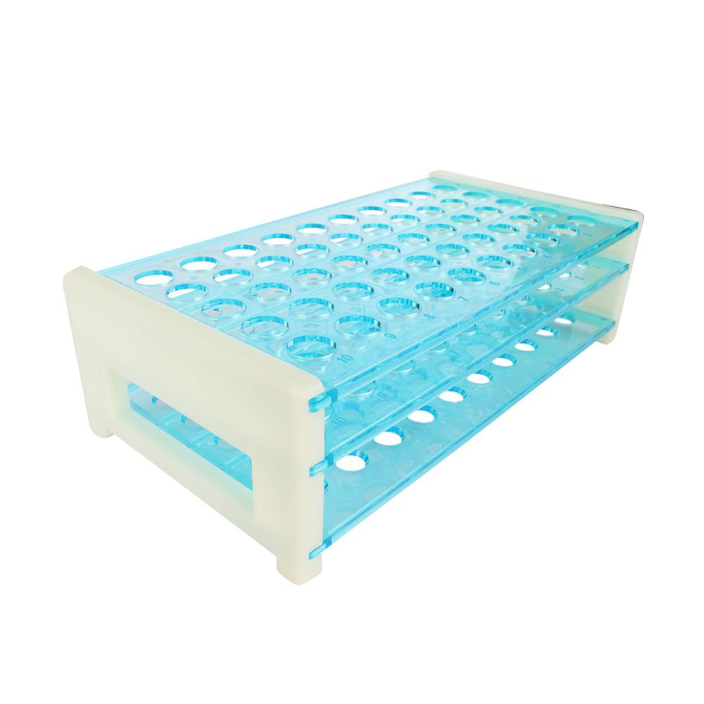Centrifuge Tube Rack - プラスチック 50 穴 13 ミリメートル遠心試験管ホルダー試験管ラックホルダー実験室学校供給ラボ機器