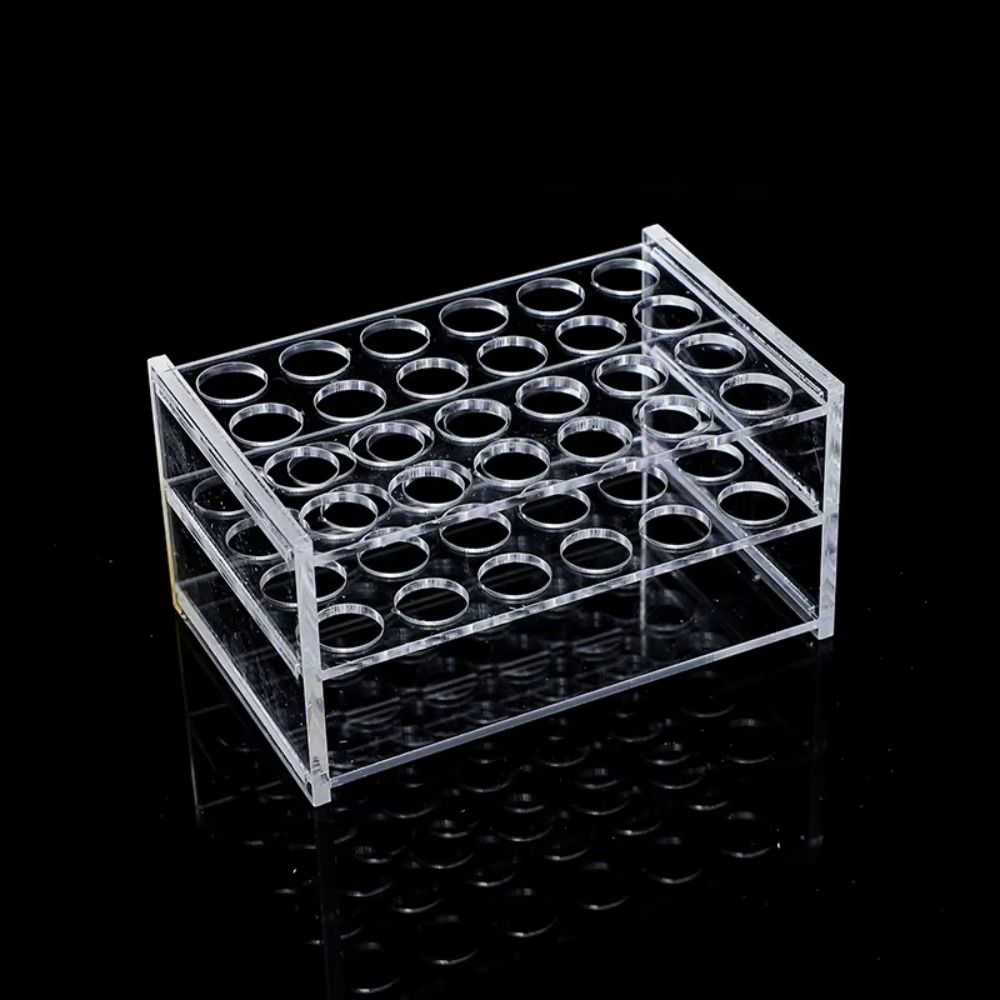 Centrifuge Tube Rack - 新しいアクリル試験管ラックホルダー透明 24 穴 40 穴複合アプリケーターディスペンサー遠心管ラックラボスタンド