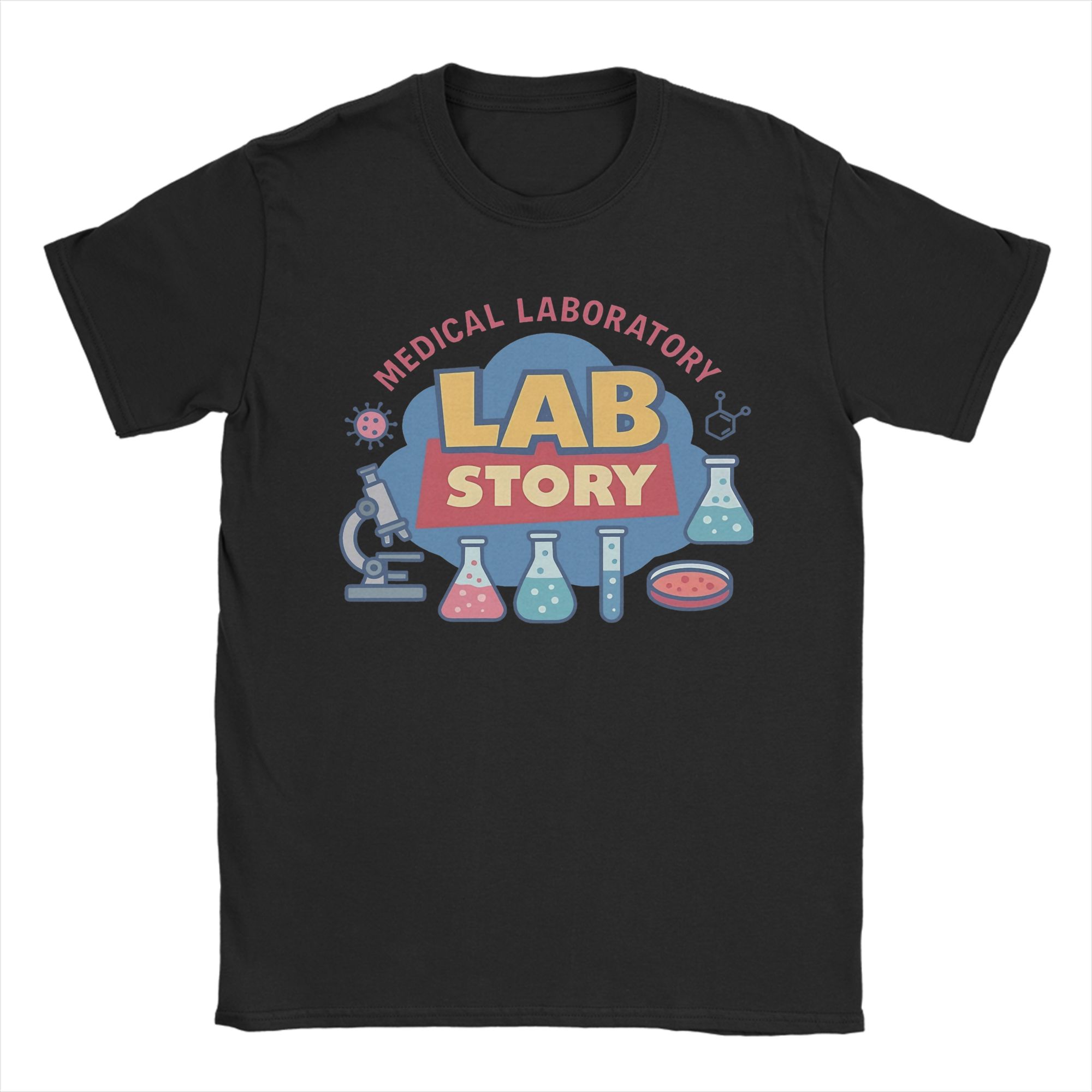 Medical Lab Week 2026 - メンズTシャツ 2026ラボウィーク 医療研究所技術者向け ノベルティ 100%コットン 半袖Tシャツ