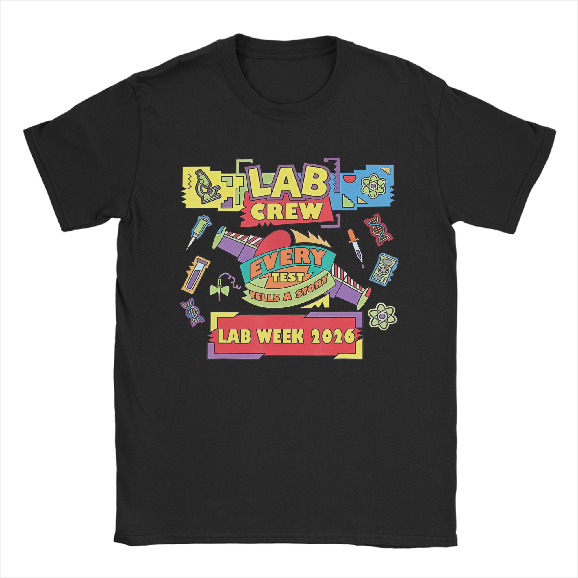Medical Lab Week 2026 - 特大 Tシャツ ラボクルー ラボウィーク 2026 医療研究所技術者チーム