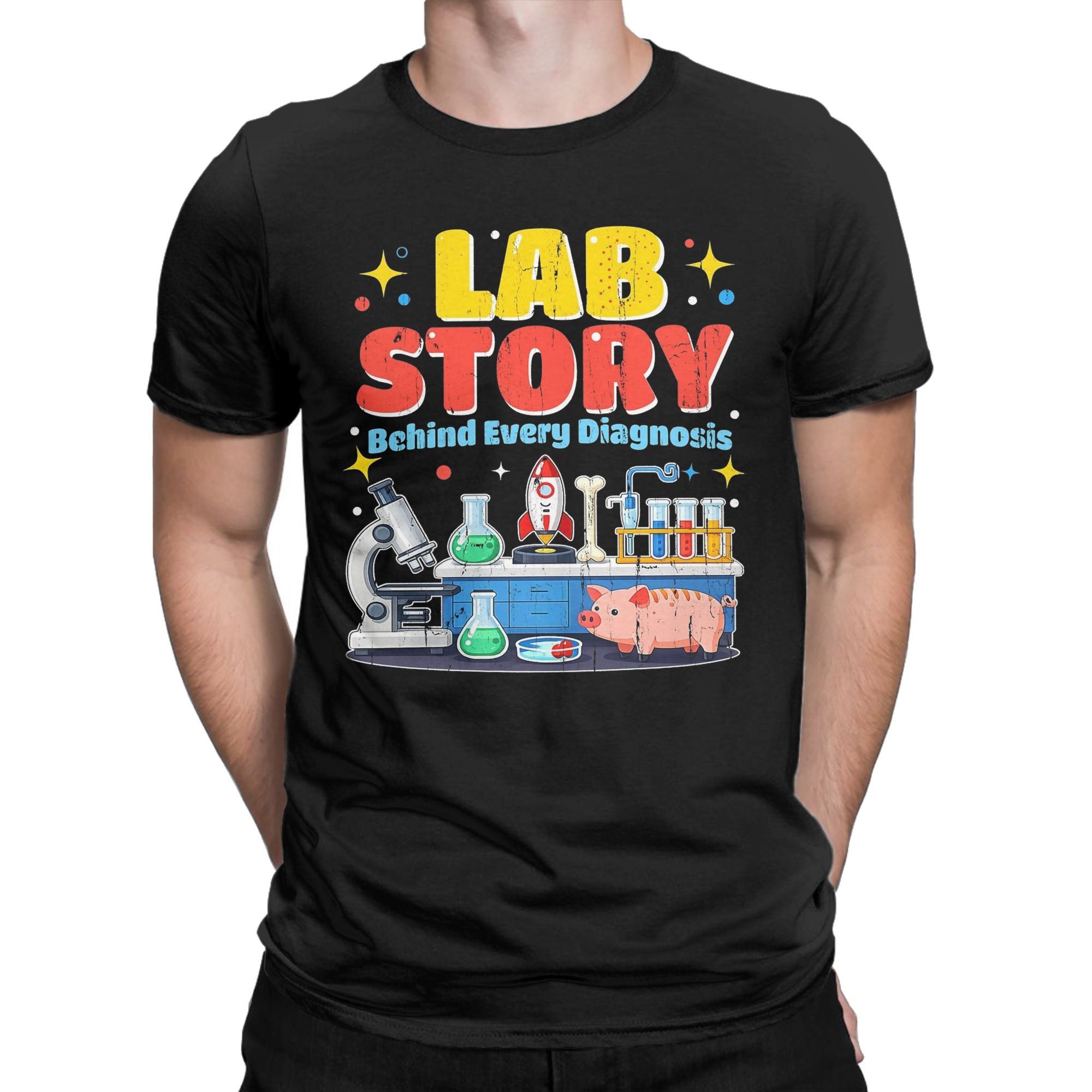 2026 ラボウィーク医療ラボ技術者 Tシャツ男性用綿 10 - Medical Lab Week 2026 のレビューと価格