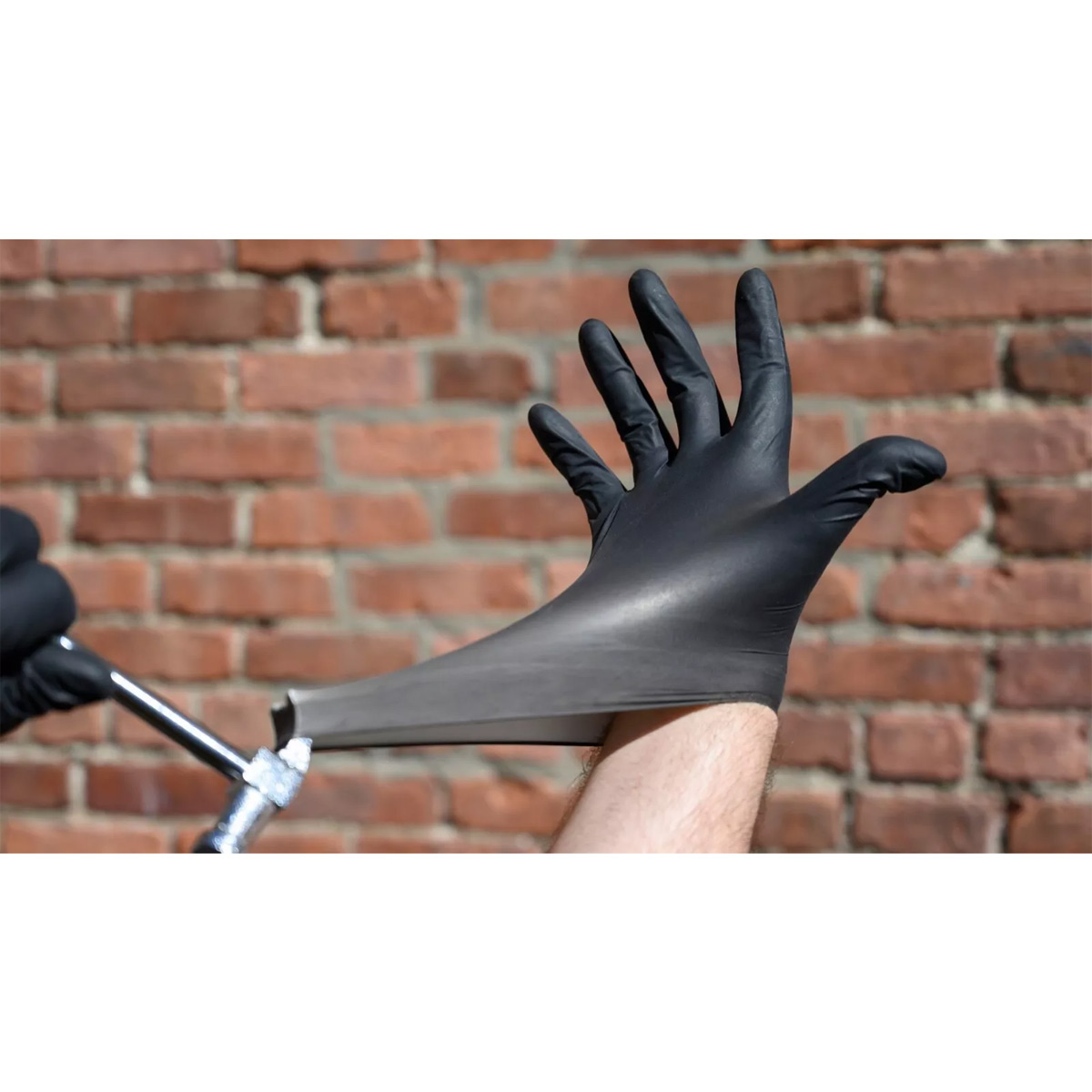 10/20/50/100 個袋入り使い捨て手袋黒使い捨て手袋 - Disposable Gloves Nitrile のレビューと価格