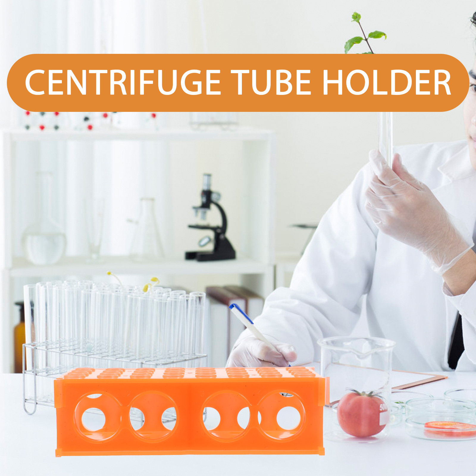 2 個のプレミアム厚みのあるプラスチック遠心管ラック 0.5 - Centrifuge Tube Rack のレビューと価格