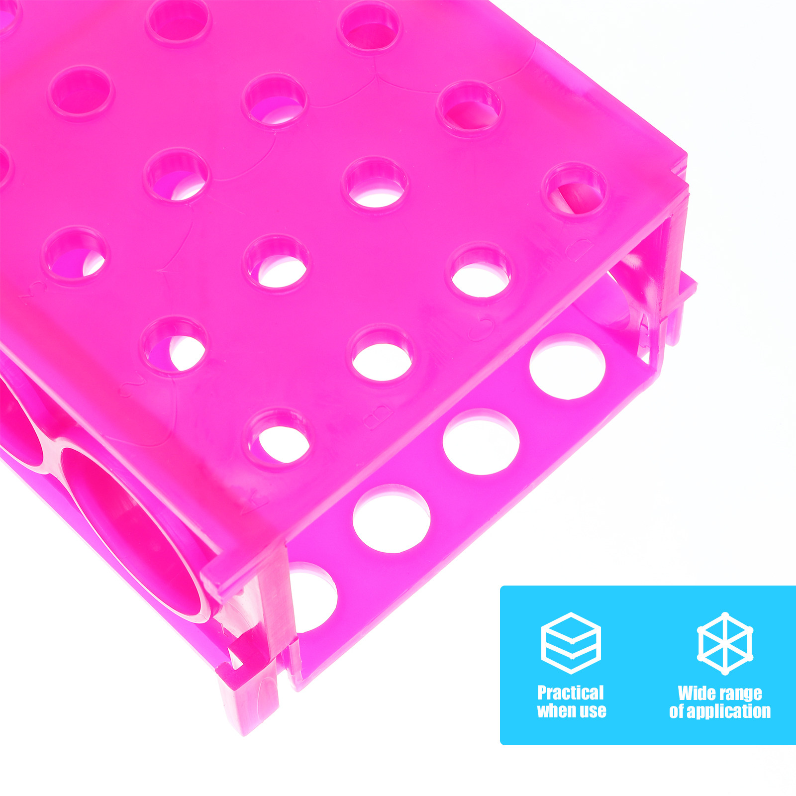 2 個のプレミアム厚みのあるプラスチック遠心管ラック 0.5 - Centrifuge Tube Rack のレビューと価格