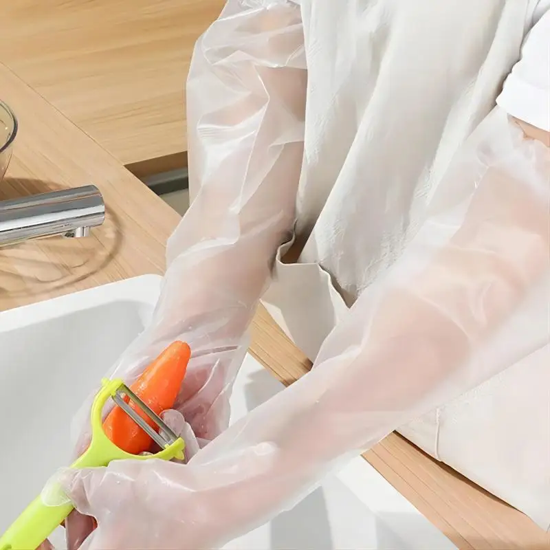 30 個使い捨てアームガード手袋キッチン家庭用クリーニング防 - Disposable Gloves Nitrile のレビューと価格