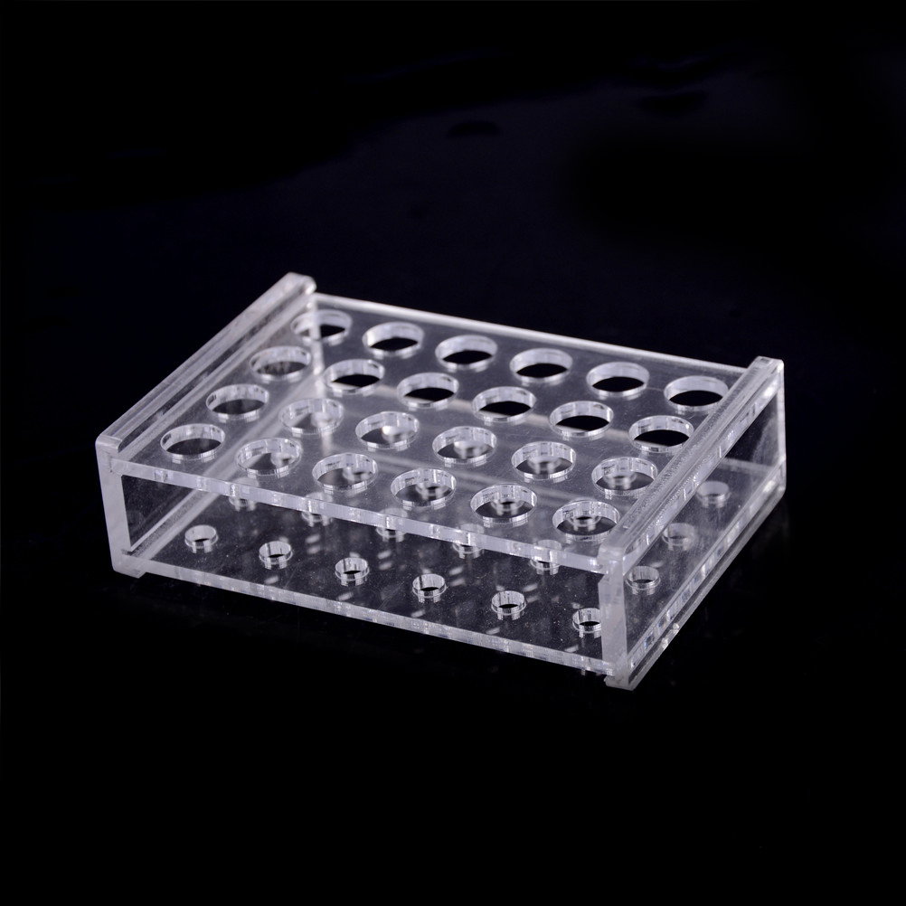 プラスチック製テストチューブホルダー,直径11mm,24穴, - Centrifuge Tube Rack のレビューと価格