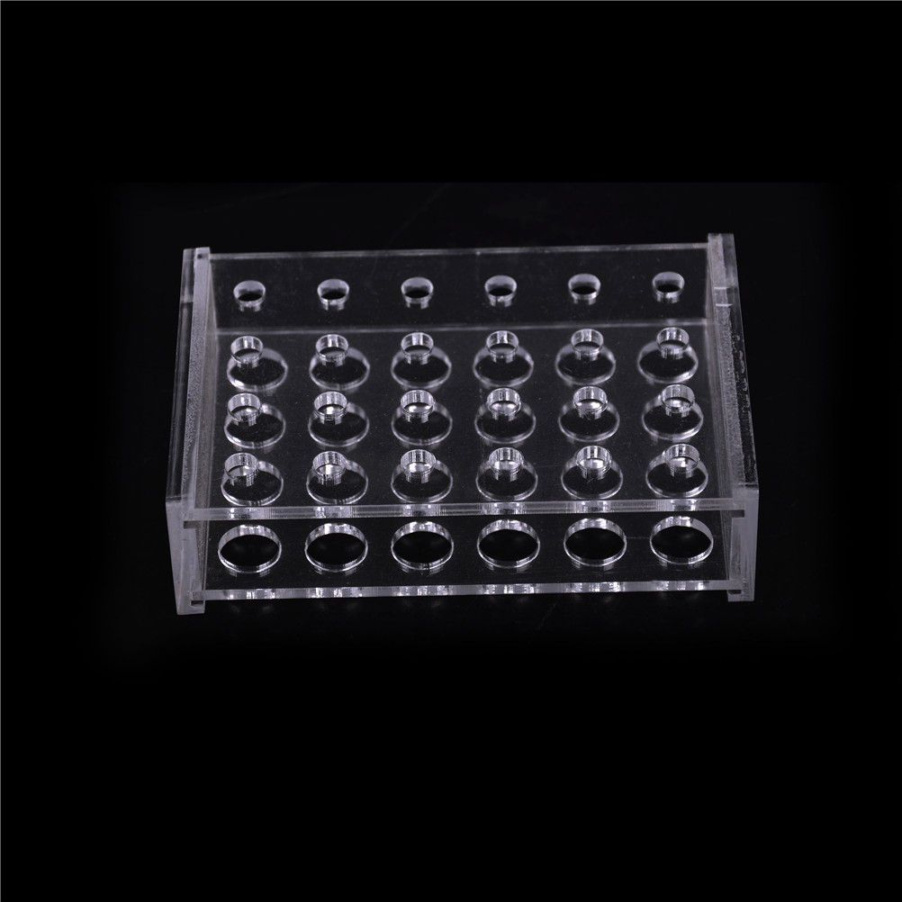 プラスチック製テストチューブホルダー,直径11mm,24穴, - Centrifuge Tube Rack のレビューと価格