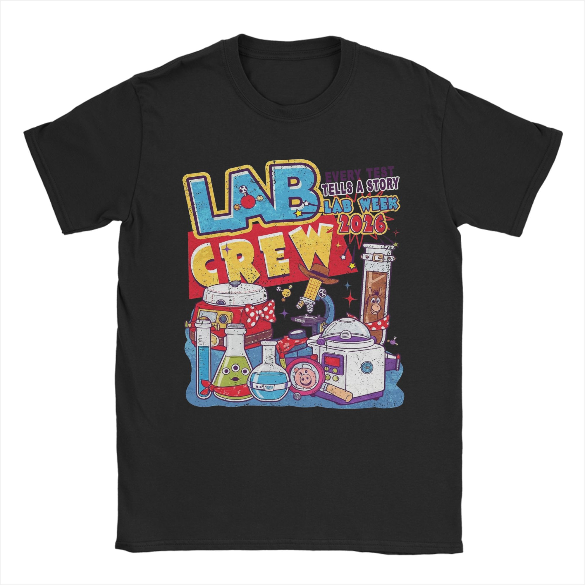 2026 ラボウィーク医療ラボ技術者 Tシャツ男性用ノベルテ - Medical Lab Week 2026 のレビューと価格