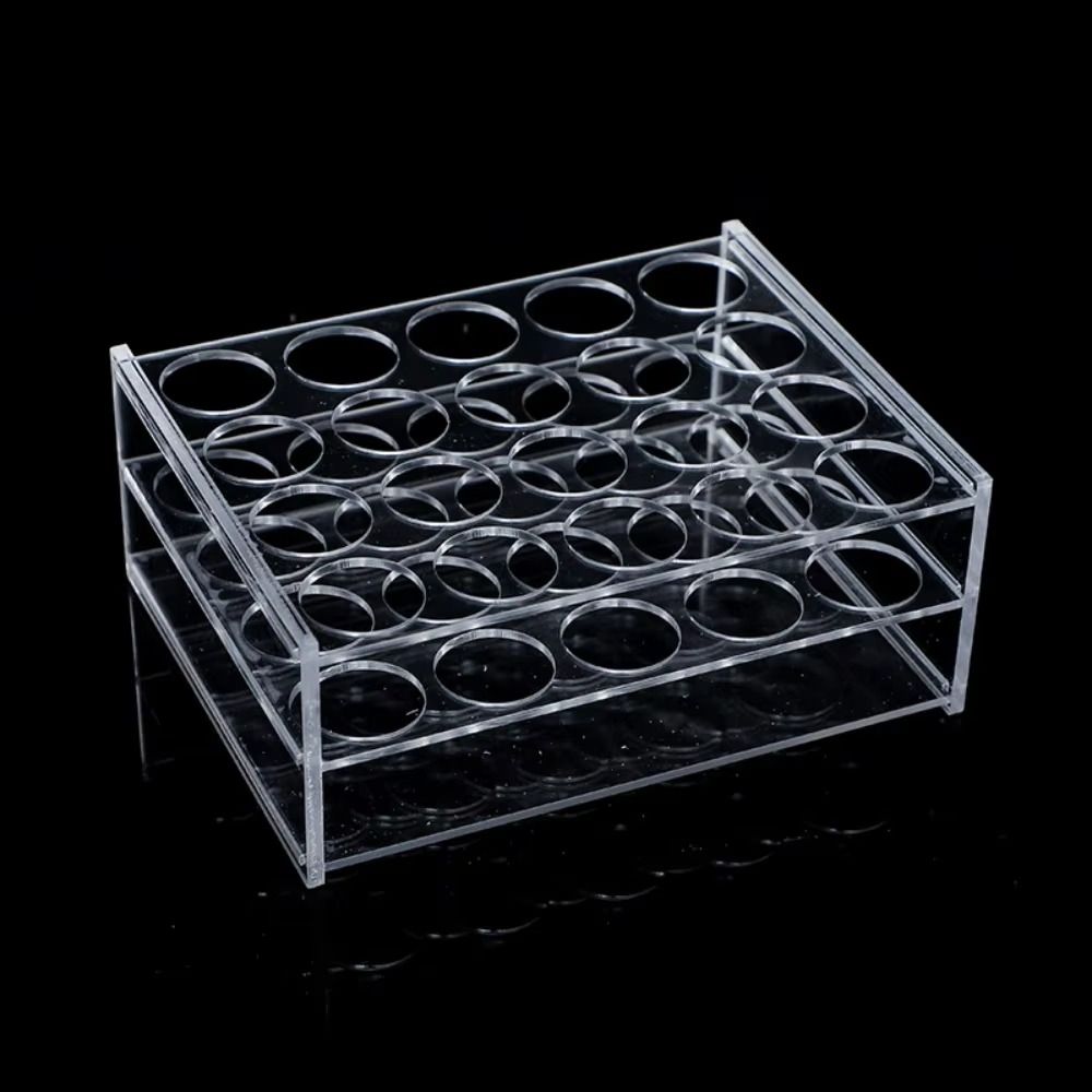新しいアクリル試験管ラックホルダー透明 24 穴 40 穴複 - Centrifuge Tube Rack のレビューと価格