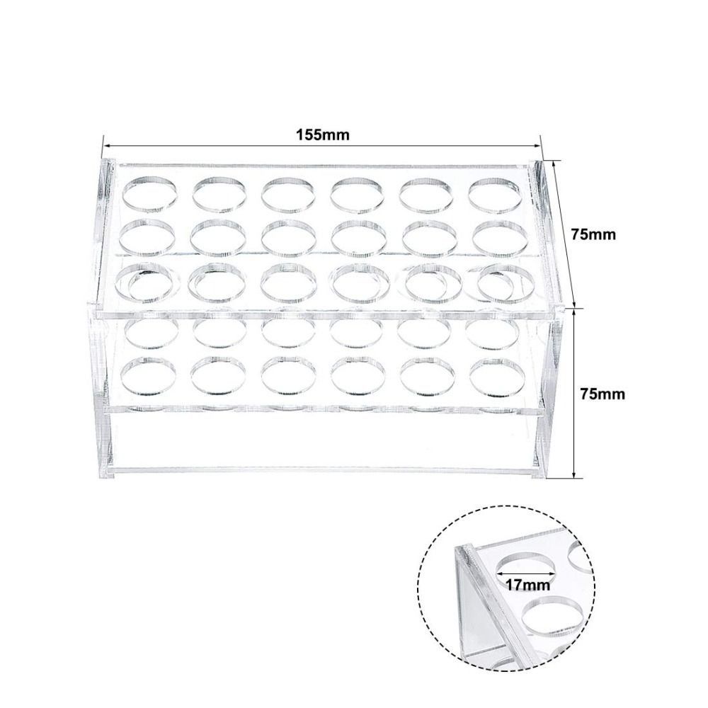 新しいアクリル試験管ラックホルダー透明 24 穴 40 穴複 - Centrifuge Tube Rack のレビューと価格