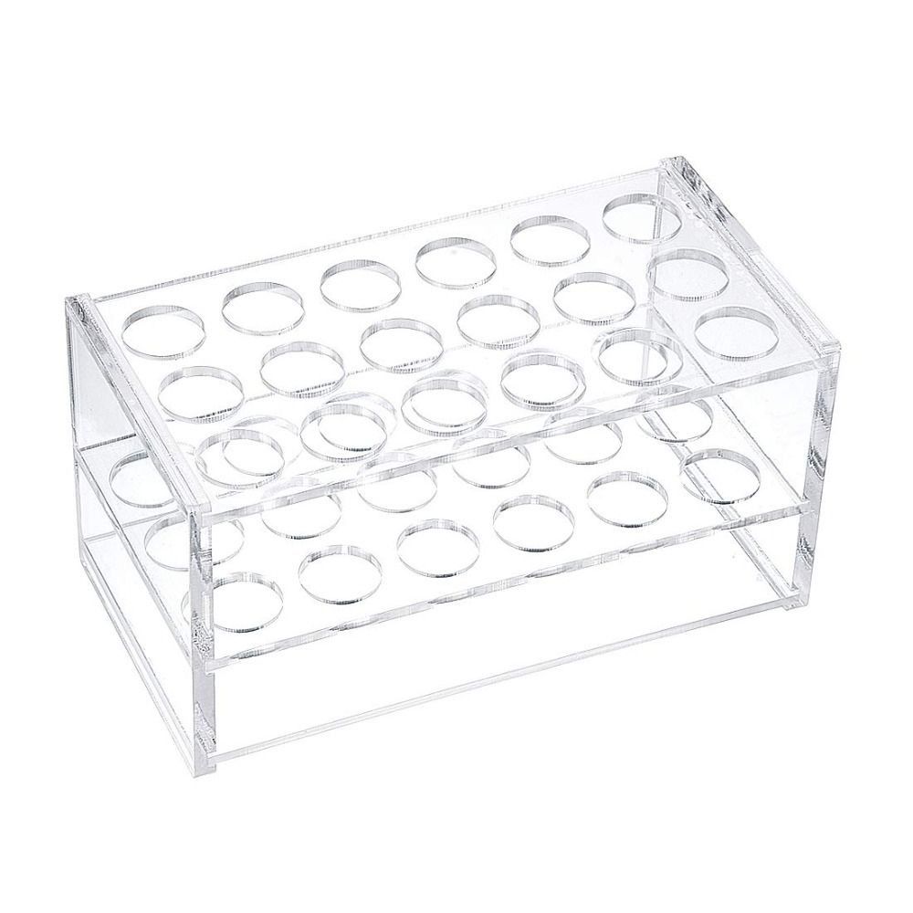 新しいアクリル試験管ラックホルダー透明 24 穴 40 穴複 - Centrifuge Tube Rack のレビューと価格