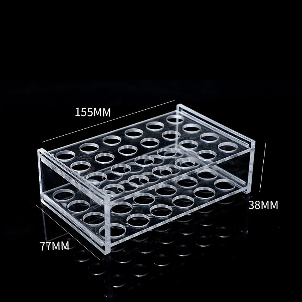 耐久性のあるアクリル試験管ラックホルダー透明24穴40穴遠心 - Centrifuge Tube Rack のレビューと価格
