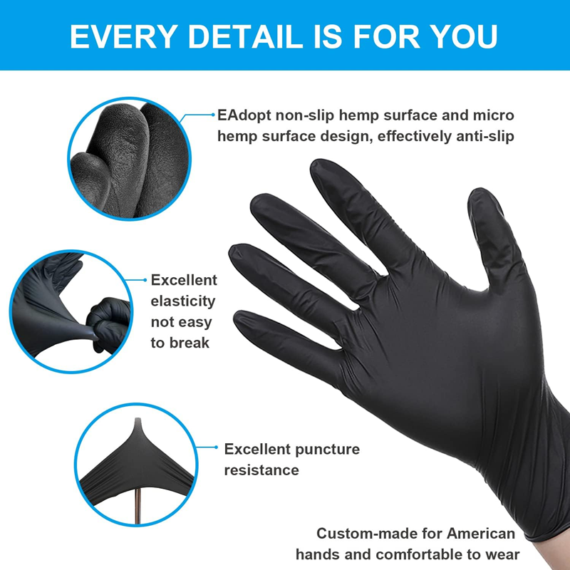 使い捨てニトリル防水手袋食器洗いキッチン家庭用手袋犬洗浄クリ - Disposable Gloves Nitrile のレビューと価格