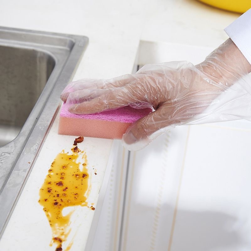 ハローキティ使い捨て手袋 かわいい食品グレードのプラスチック - Disposable Gloves Nitrile のレビューと価格