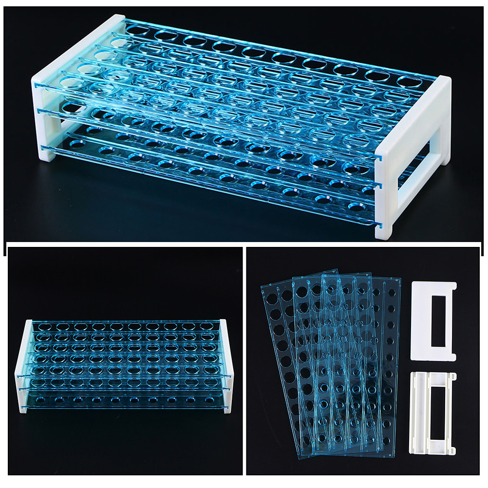 50穴実験用試験管ラック、科学研究や実験で長期使用できる頑丈 - Centrifuge Tube Rack のレビューと価格