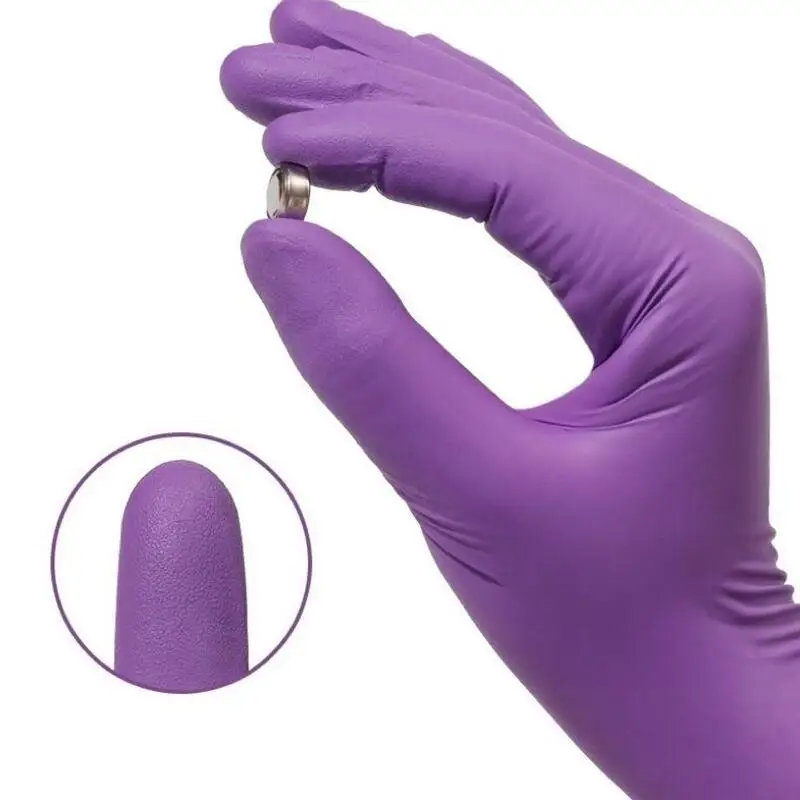 50/100 個バイオレットニトリル手袋使い捨て紫 5Mil - Disposable Gloves Nitrile のレビューと価格